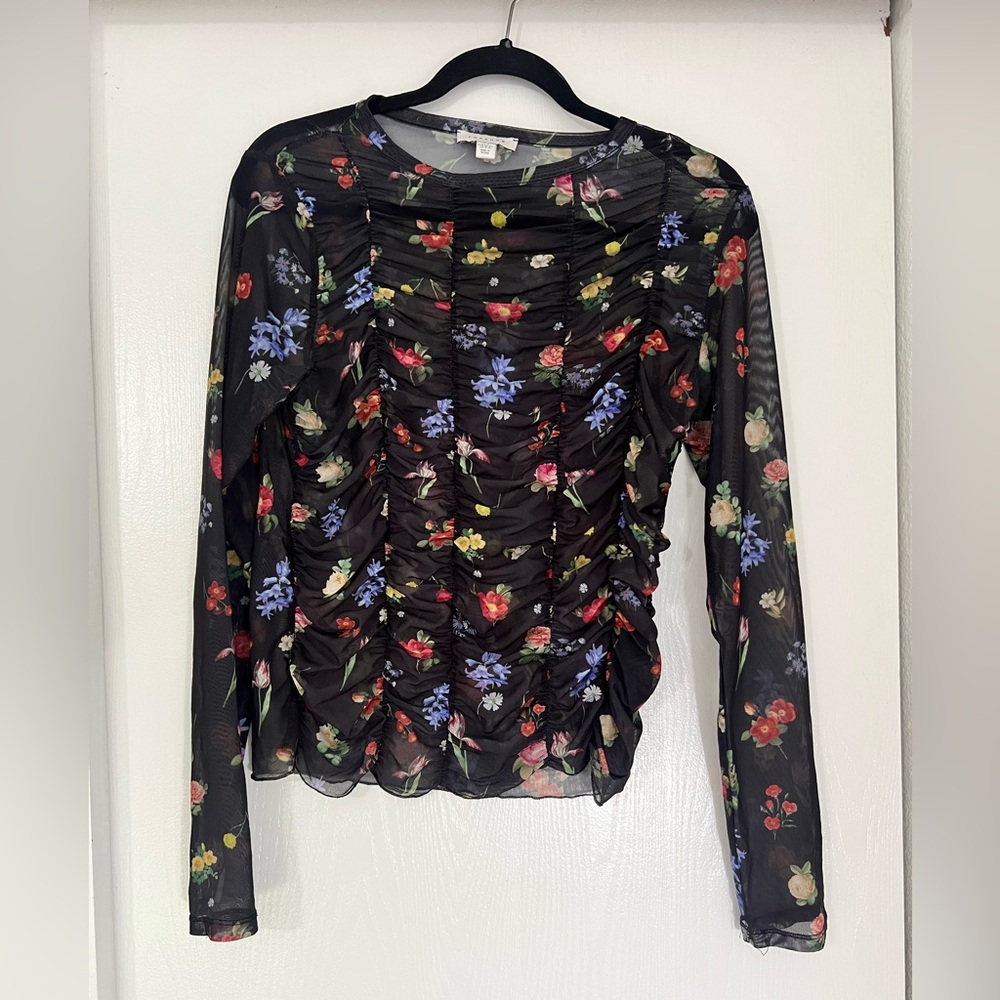 Topshop Sheer Top